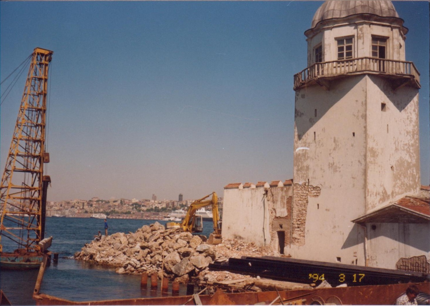 Kız Kulesi Rıhtım İnşaatı, İstanbul