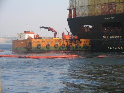 MSC Roberta Yük Gemisinin Neden Olduğu Petrol Kirliliğinin Temizlenmesi, Çanakkale